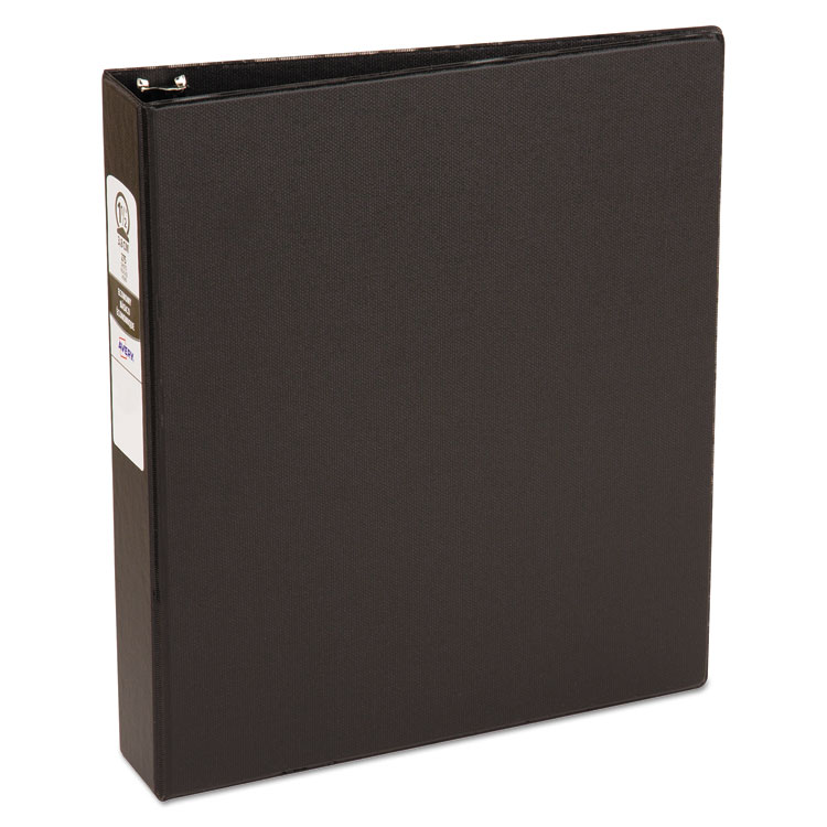 Economy Non-View Binder With Round Rings, 3 Rings, 1.5
