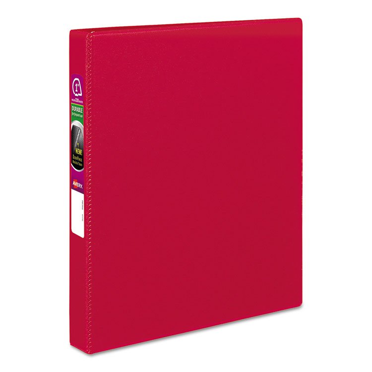 Durable Non-View Binder With Durahinge And Slant Rings, 3 Rings, 1