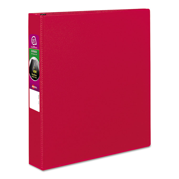 Durable Non-View Binder With Durahinge And Slant Rings, 3 Rings, 1.5