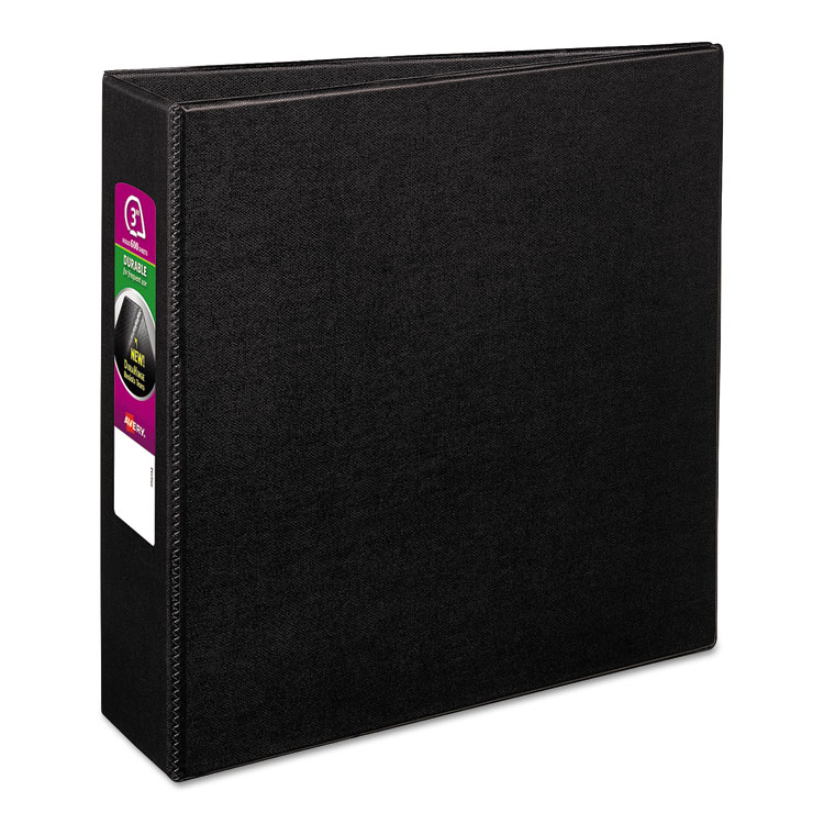 Durable Non-View Binder With Durahinge And Slant Rings, 3 Rings, 3