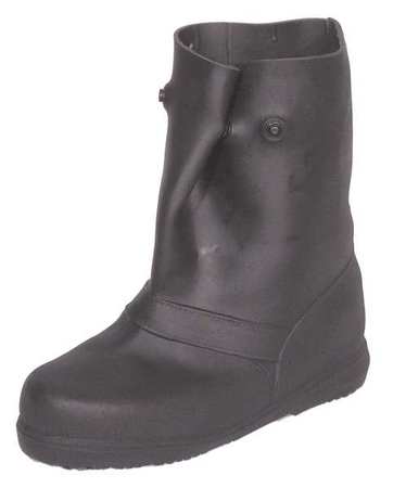 OVERBOOTS XL PULL ON 12IN H BLK PR