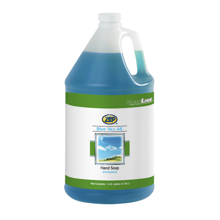 Zep Inc. Blue Sky Ab Antibacterial Foam Hand Soap, Clean Open Air, 1 Gal Bottle