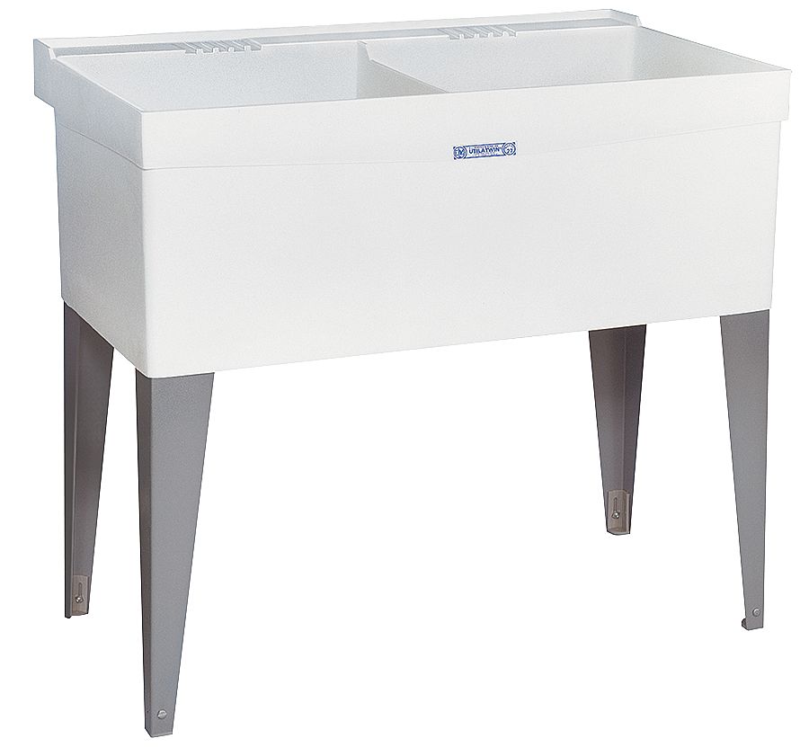 UTILITY SINK; POLYPROPYLENE; 24 IN OVERA
