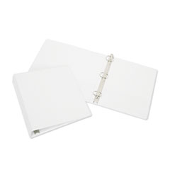 SKILCRAFT Round Ring View Binder, 3 Rings, 2