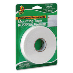Double-Stick Foam Mounting Tape, Permanent, Holds Up To 2 Lbs, 0.75