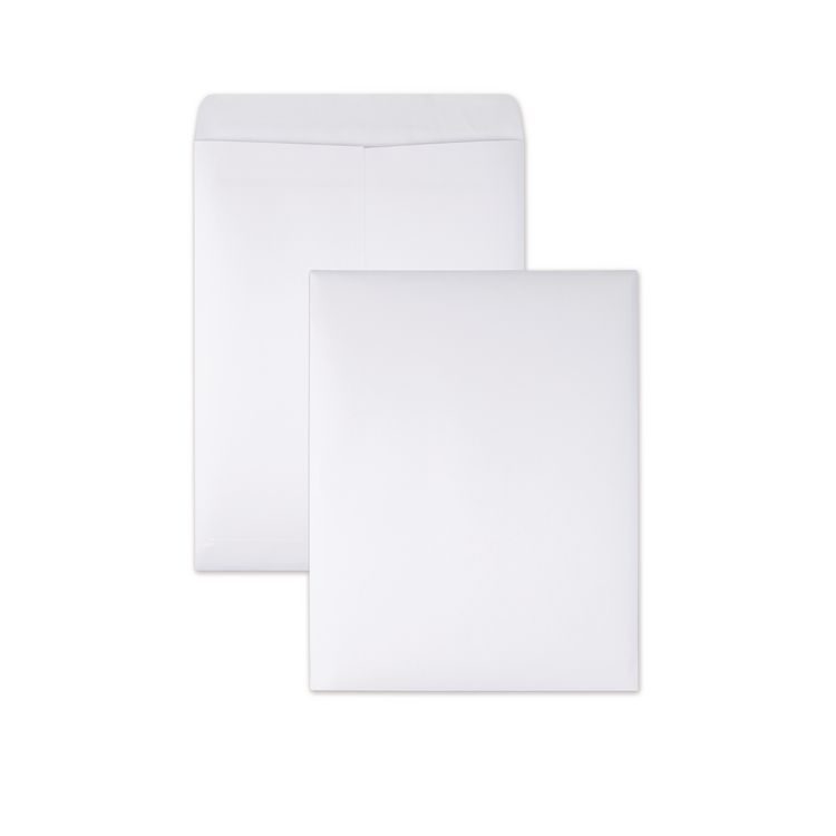 Redi-Seal Catalog Envelope, #12 1/2, Cheese Blade Flap, Redi-Seal Adhesive Closure, 9.5 x 12.5, White, 100/Box
