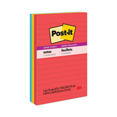 Pads in Playful Primary Collection Colors, Note Ruled, 4