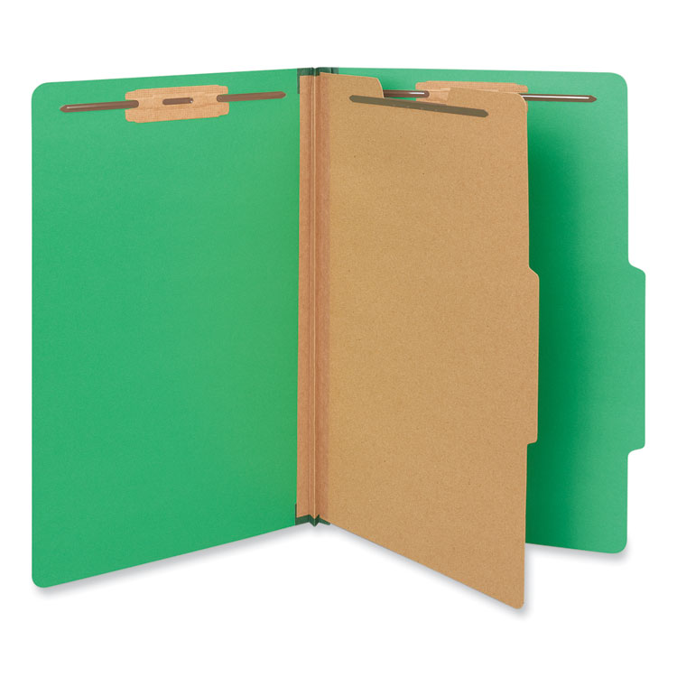 Bright Colored Pressboard Classification Folders, 2