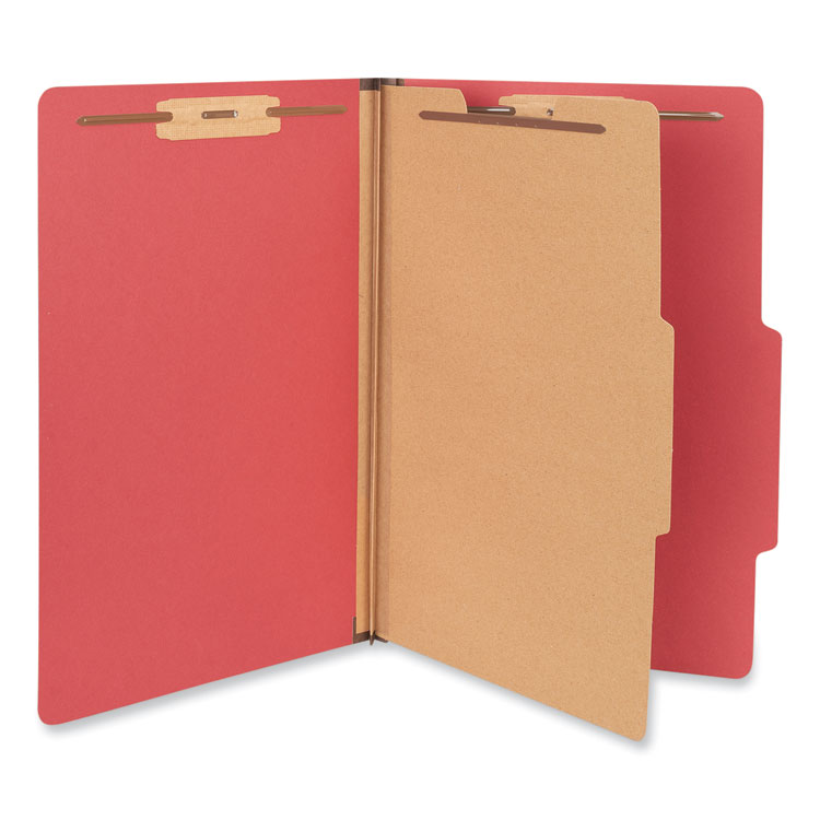 Bright Colored Pressboard Classification Folders, 2