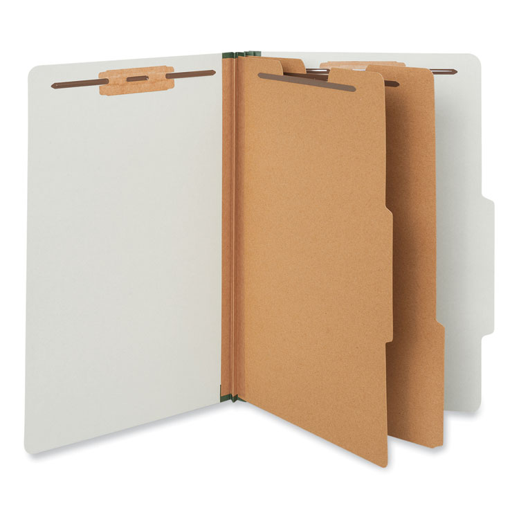 Six-Section Pressboard Classification Folders, 2