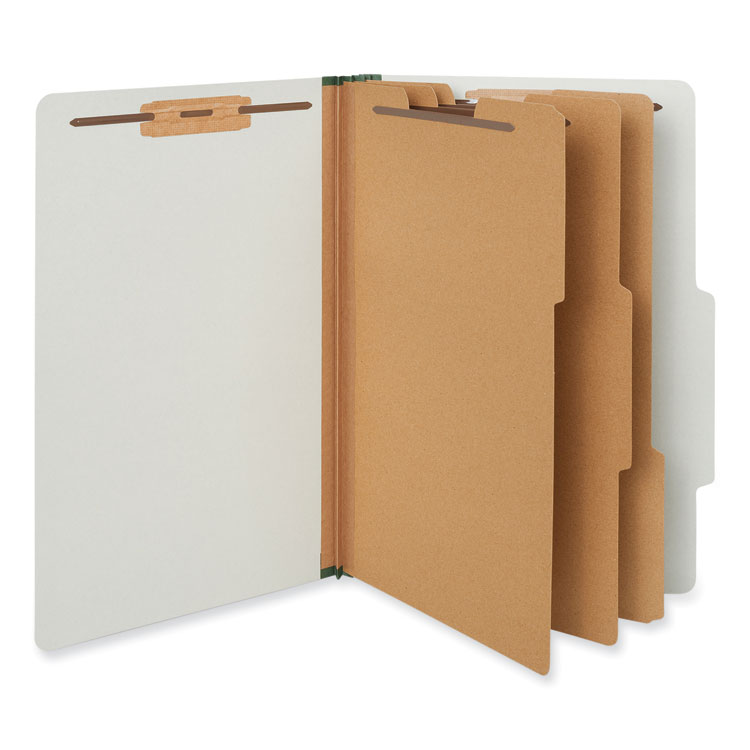 Eight-Section Pressboard Classification Folders, 3