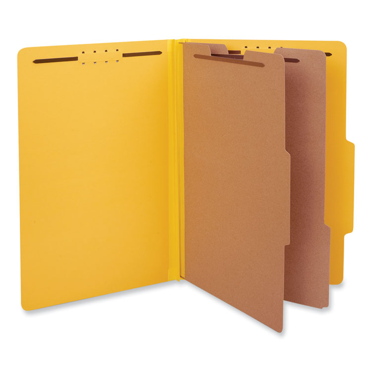 Bright Colored Pressboard Classification Folders, 2