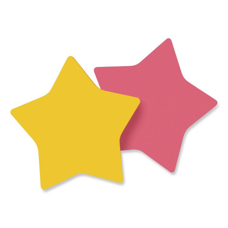 Die-Cut Star Shaped Notepads, 2.6