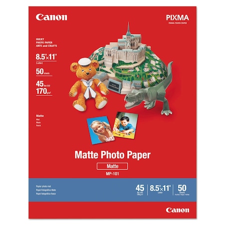 CANON Paper,Photo,8-1/2&x11&,50Sh,PK50