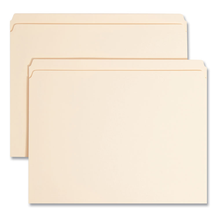 Top Tab Fastener Folders, Straight Tabs, 0.75