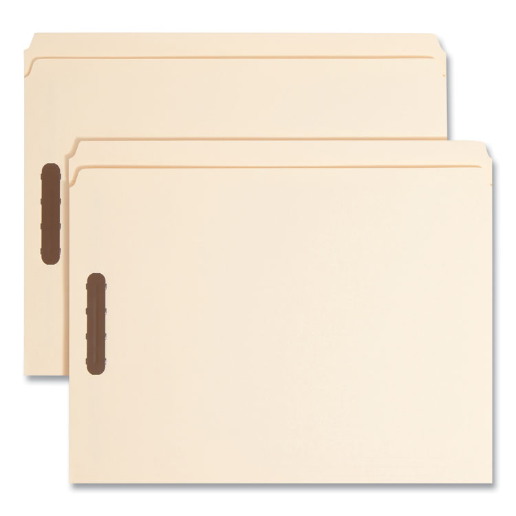 Top Tab Fastener Folders, Straight Tabs, 0.75