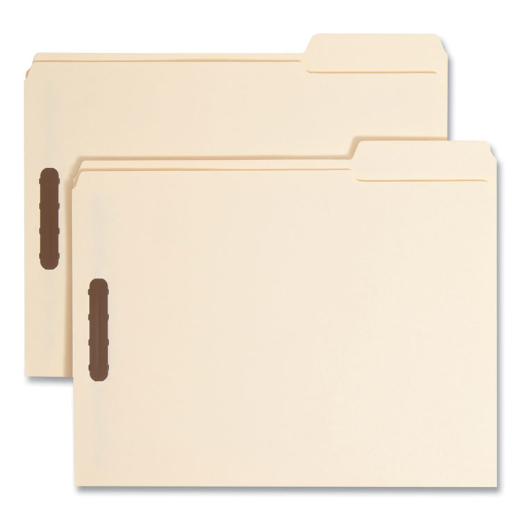 Top Tab Fastener Folders, Guide-Height 2/5-Cut Tabs, 0.75