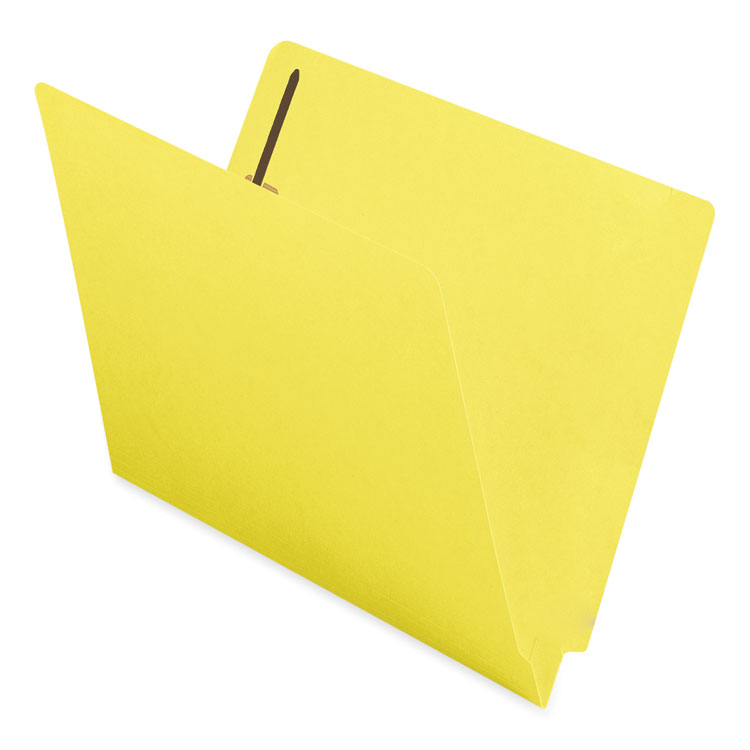 Heavyweight Colored End Tab Fastener Folders, 0.75