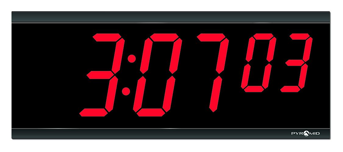DIGITAL CLOCK LED DIGITAL 6 DIGIT