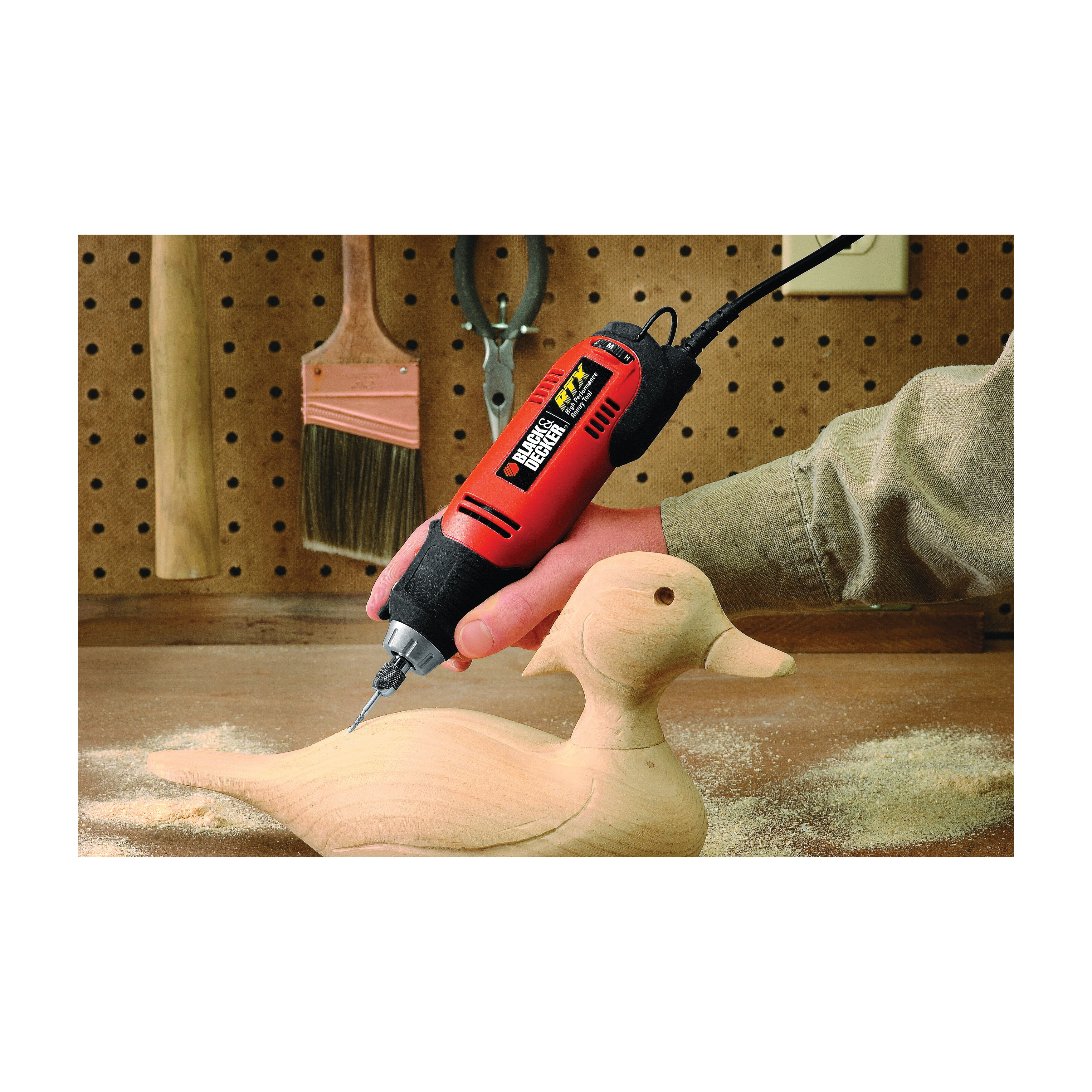 Black+Decker® TOOL RTRY ELEC BARE TOOL 120VAC 2A PLSTC