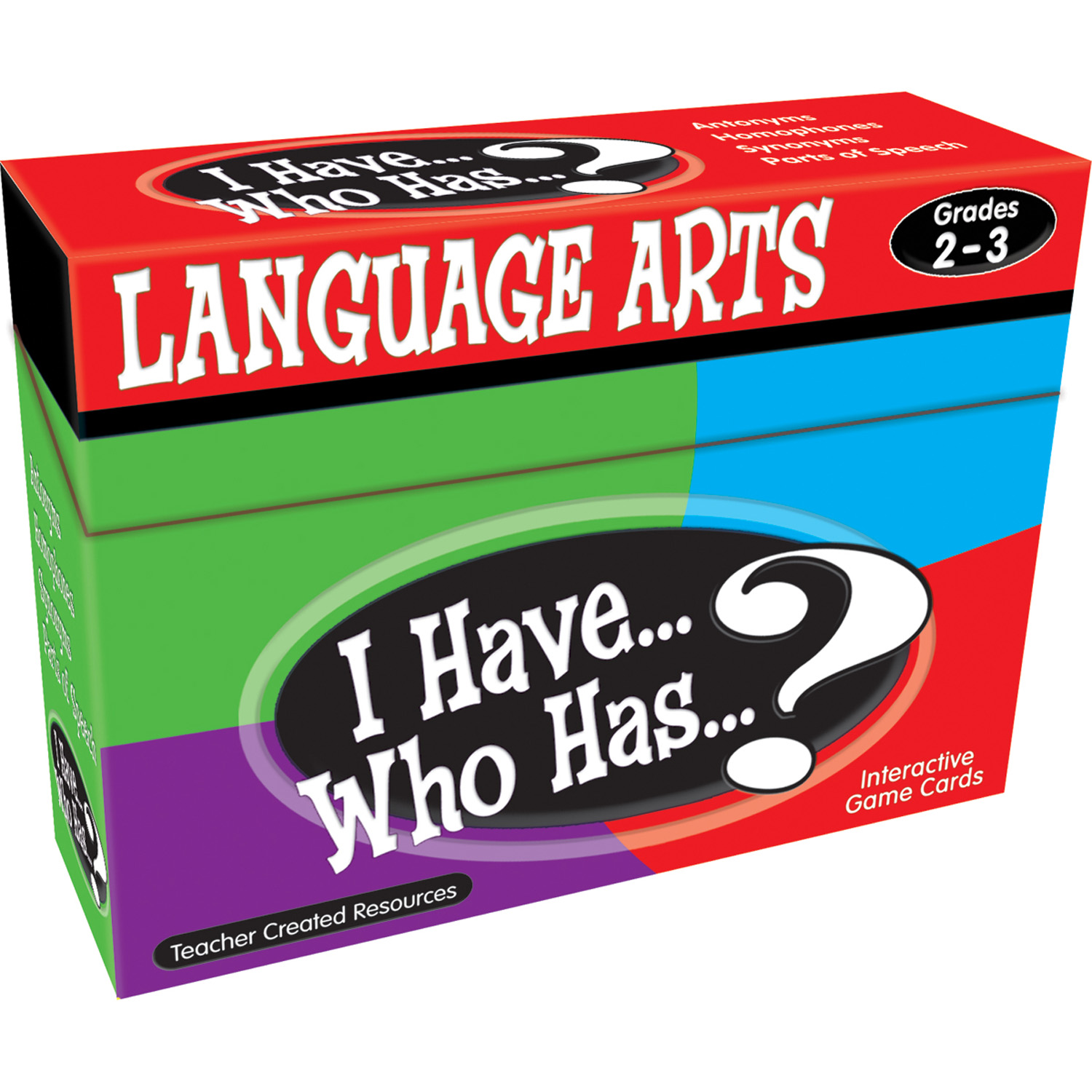 TEACHER CREATED RESOURCES I Have Who Has Game,Grades 2-3,ClassPlay