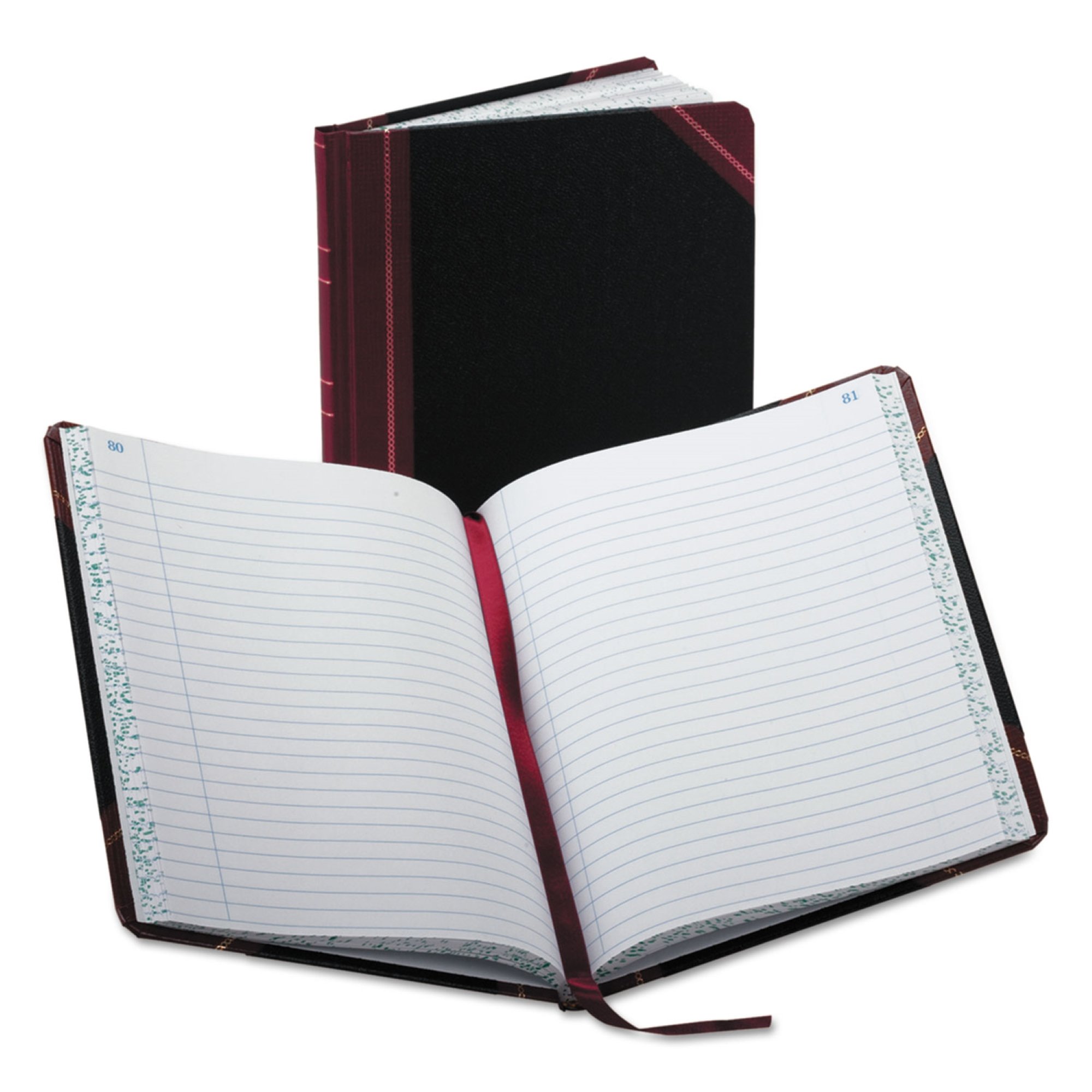 BOORUM &,amp, PEASE Book,Rec,27Ln,150Pg,Blackrd