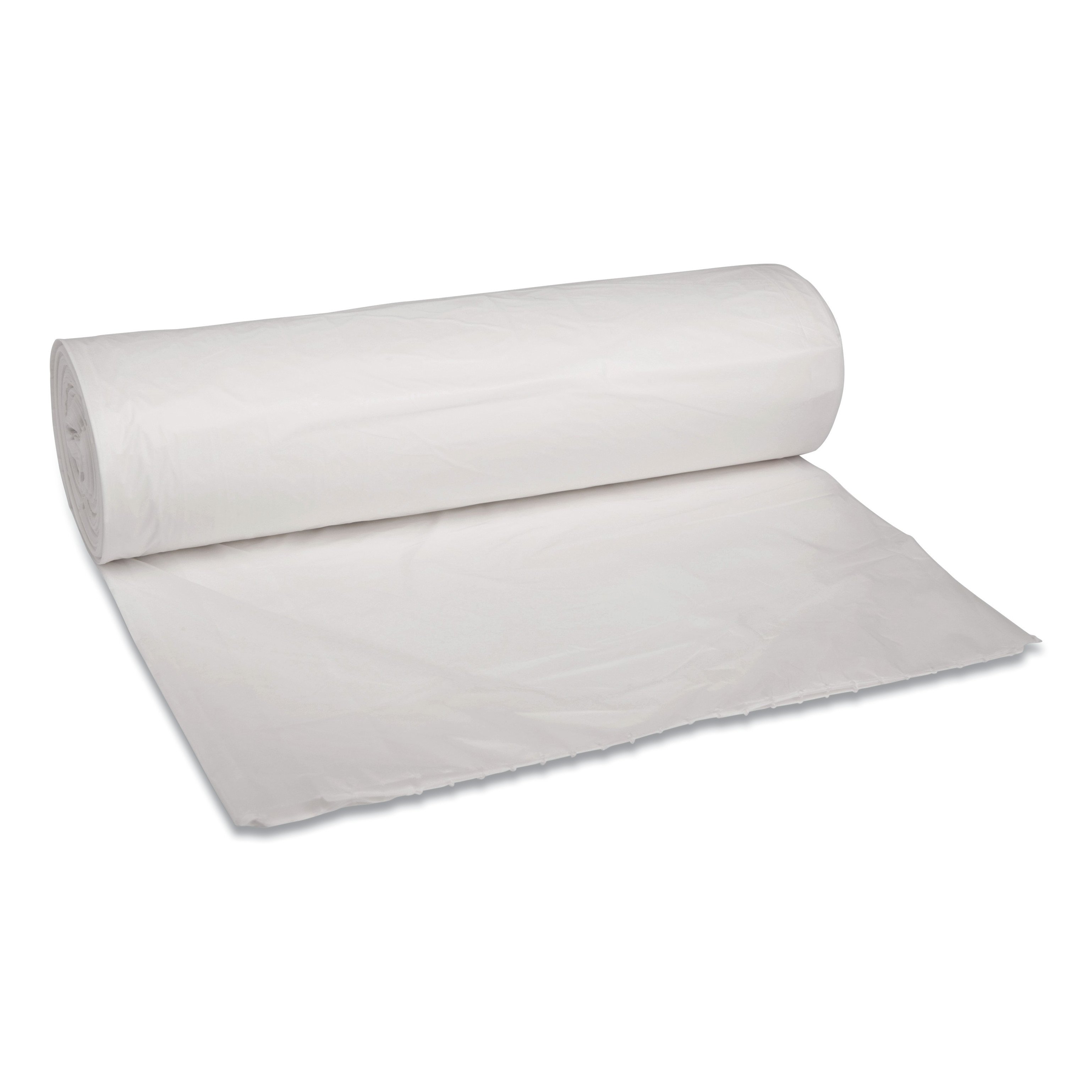 BOARDWALK Can Liner,40-45gal.,0.6mil,White,PK100