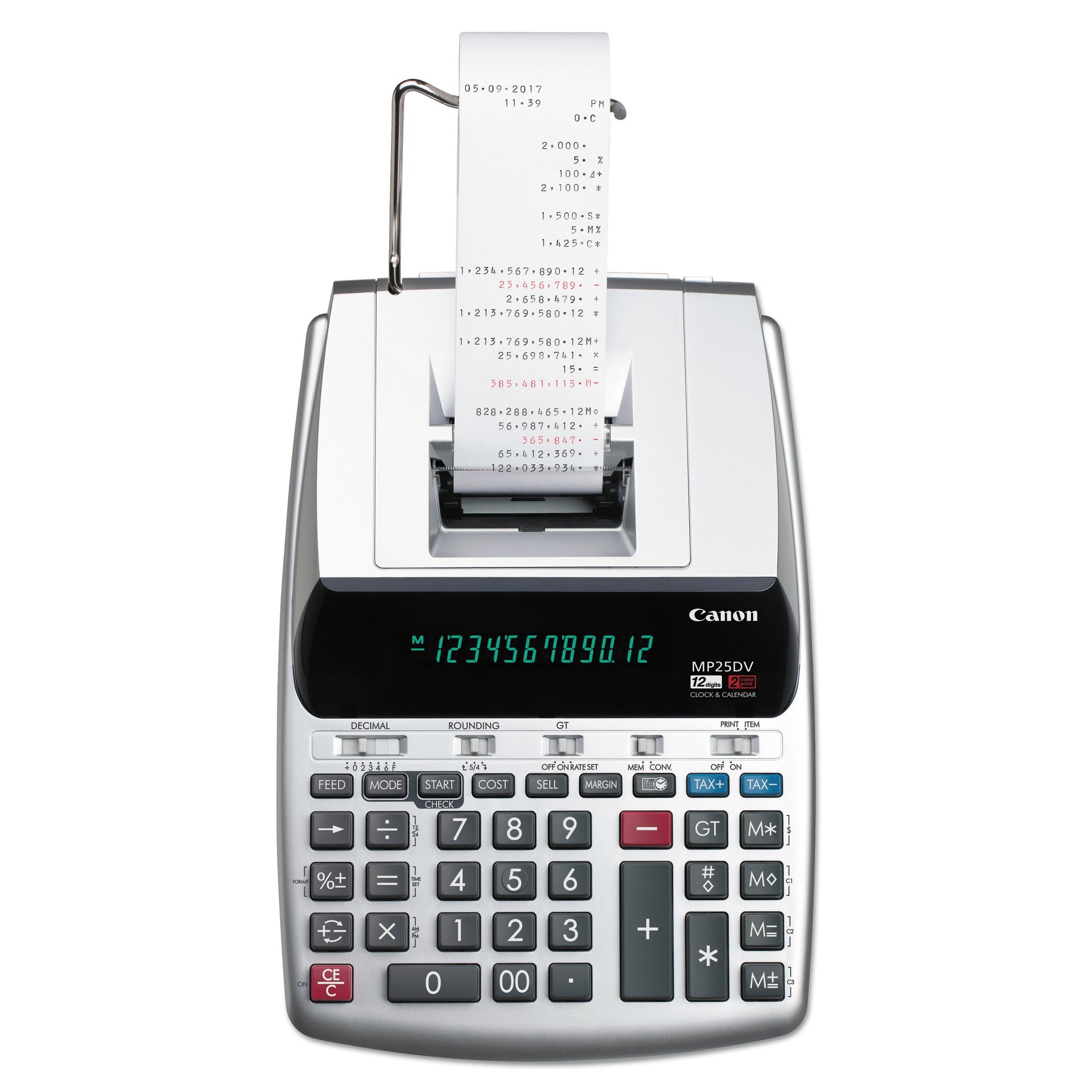 CANON MP25DV 12-Digit Ribbon Printing Calculat