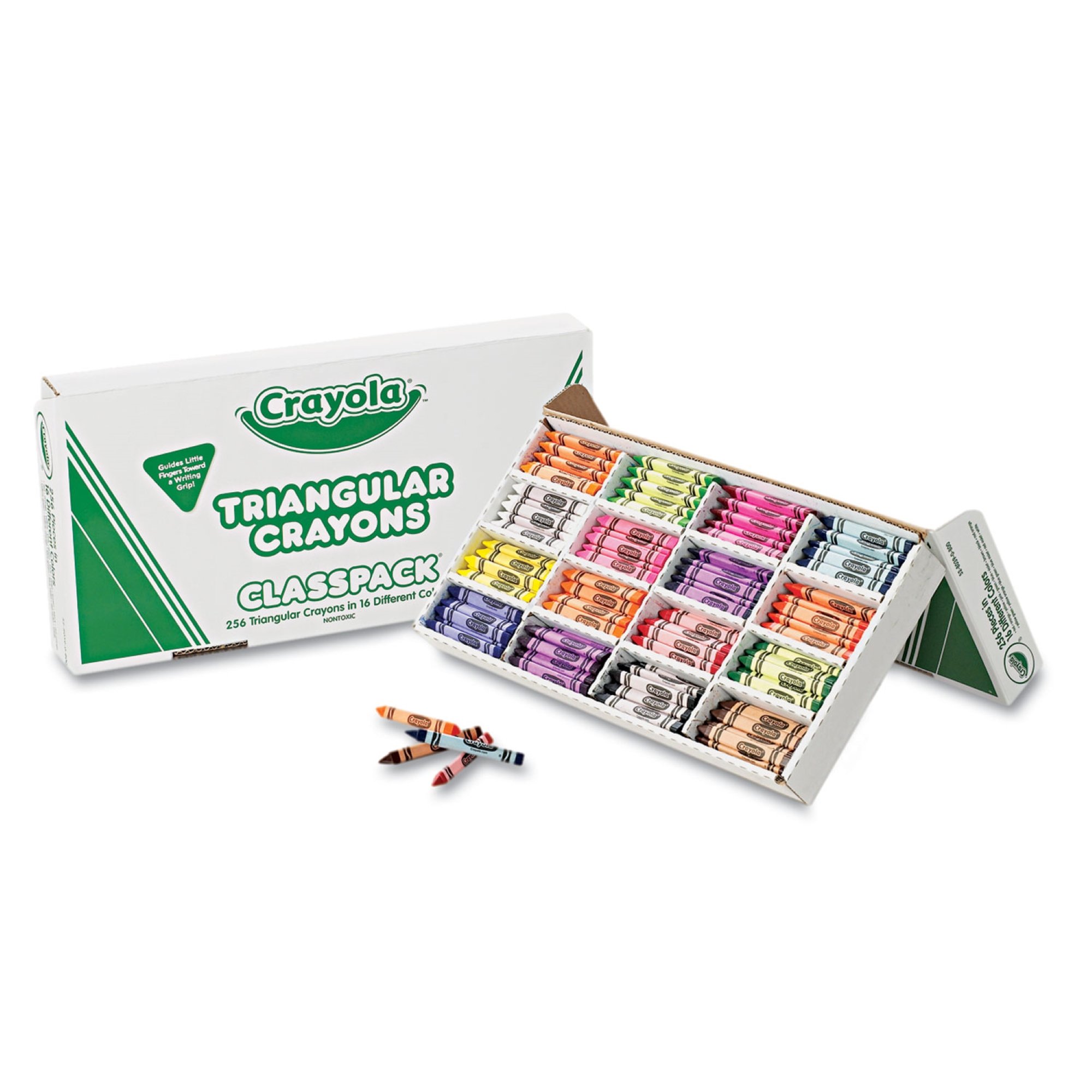CRAYOLA Triangular Crayons;PK256