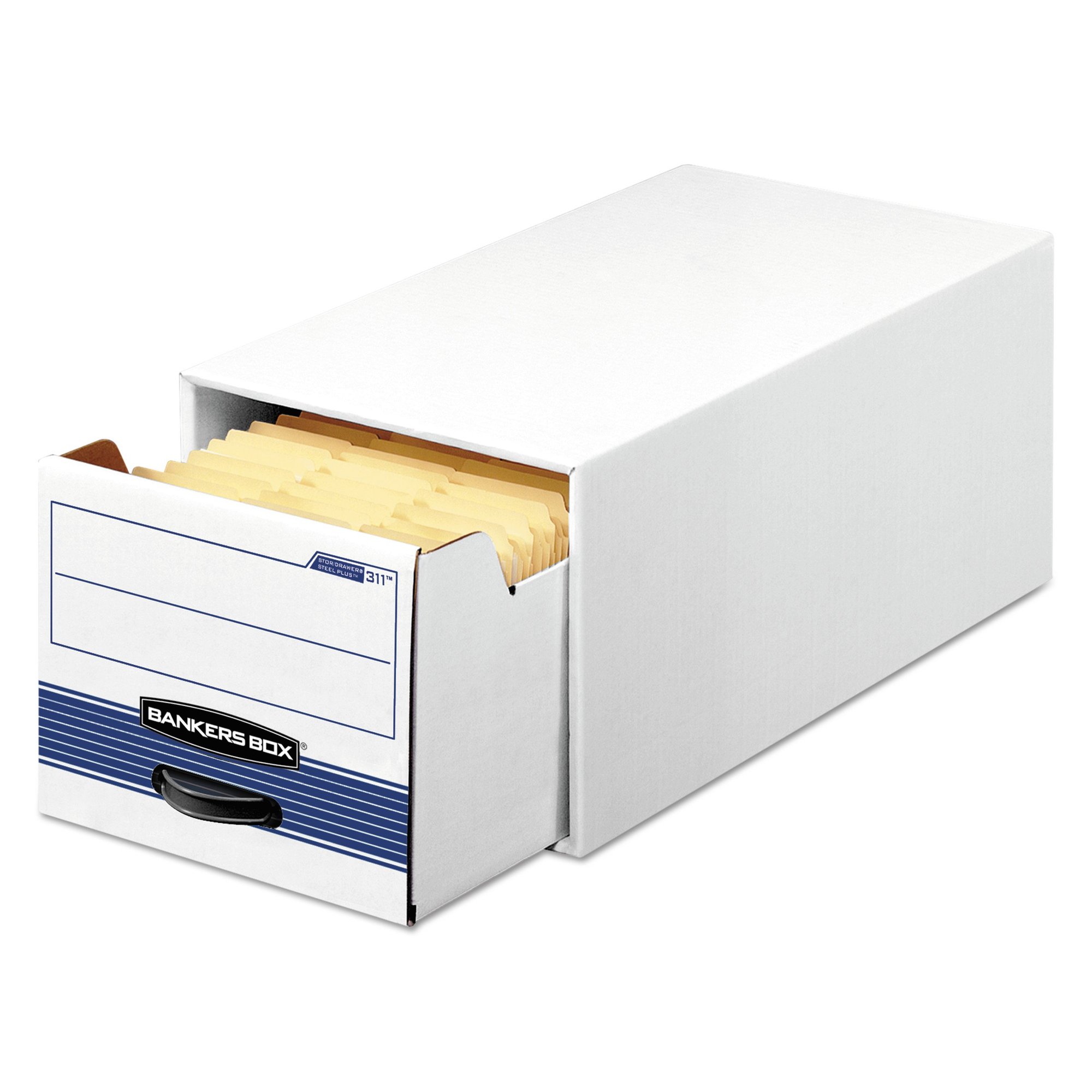 BANKERS BOX Drawer File Box,9 x 5-3/4 x 24,PK12