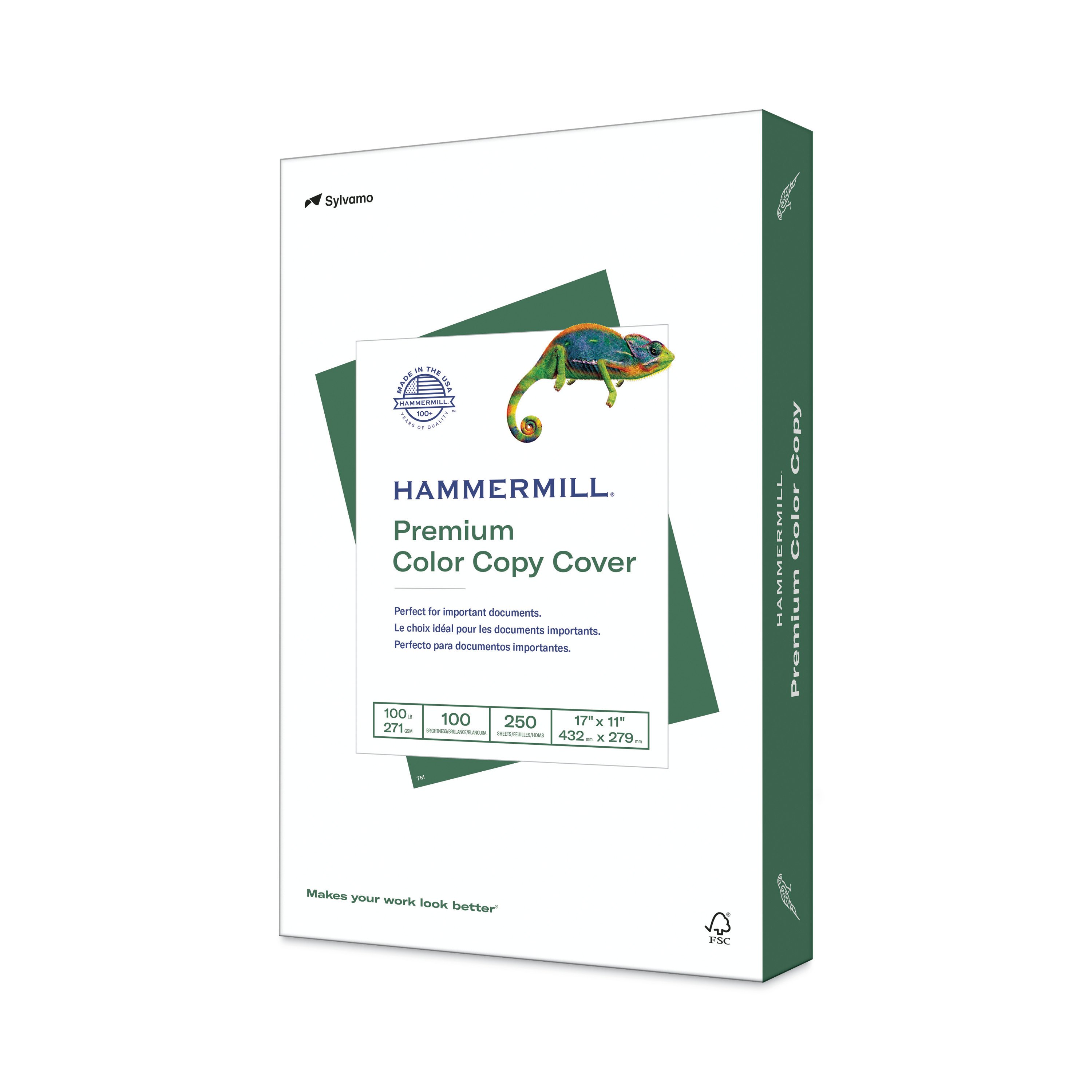 HAMMERMILL Paper,Cover,11&x17&,White,PK250