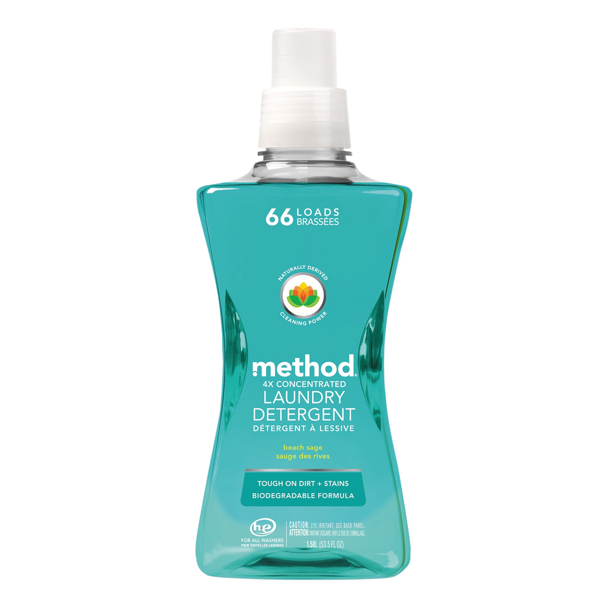 METHOD Concentrated 4x Laundry Detergent,B,PK4