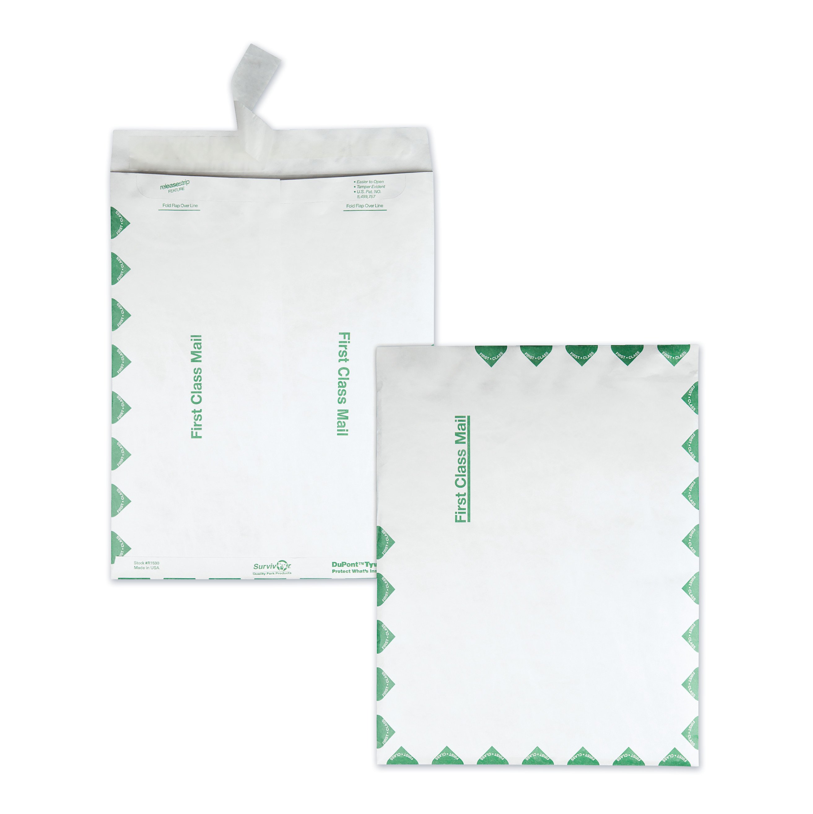SURVIVOR Tyvek USPS First Class Mailer;PK100