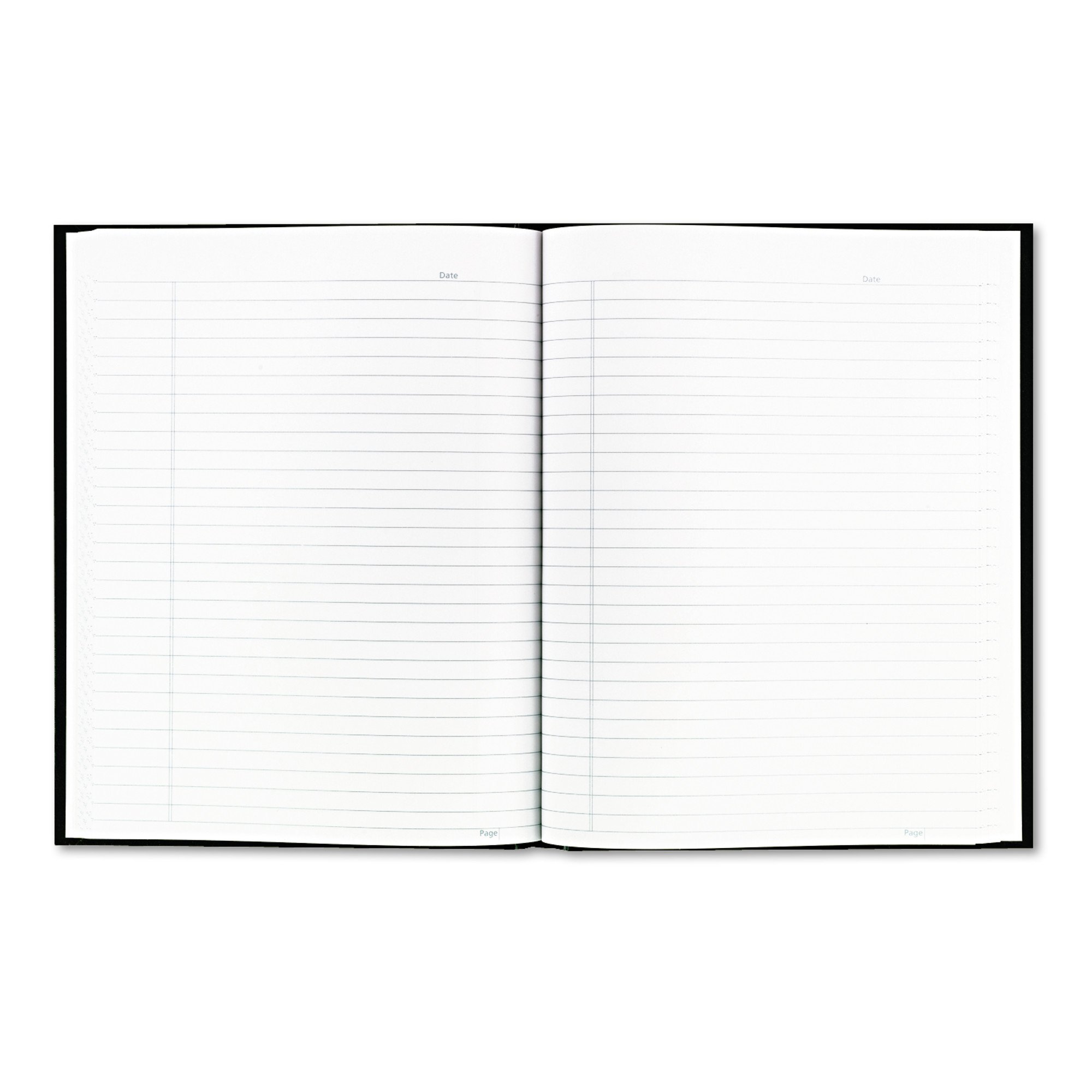 BLUELINE Composition Book,7.25x9.25&,192 Page,Blk