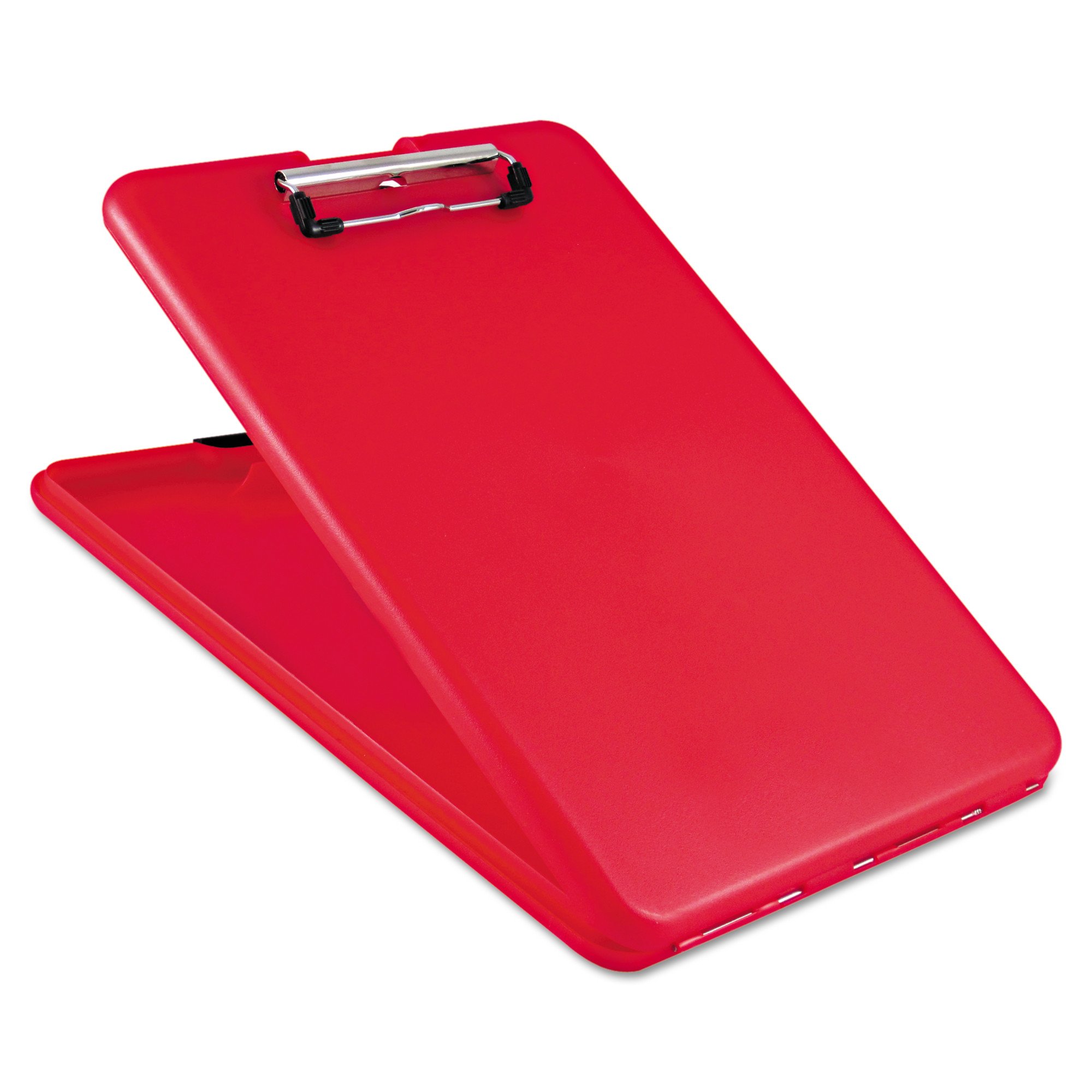 SAUNDERS Clipboard,Storage,1/2in.,Red