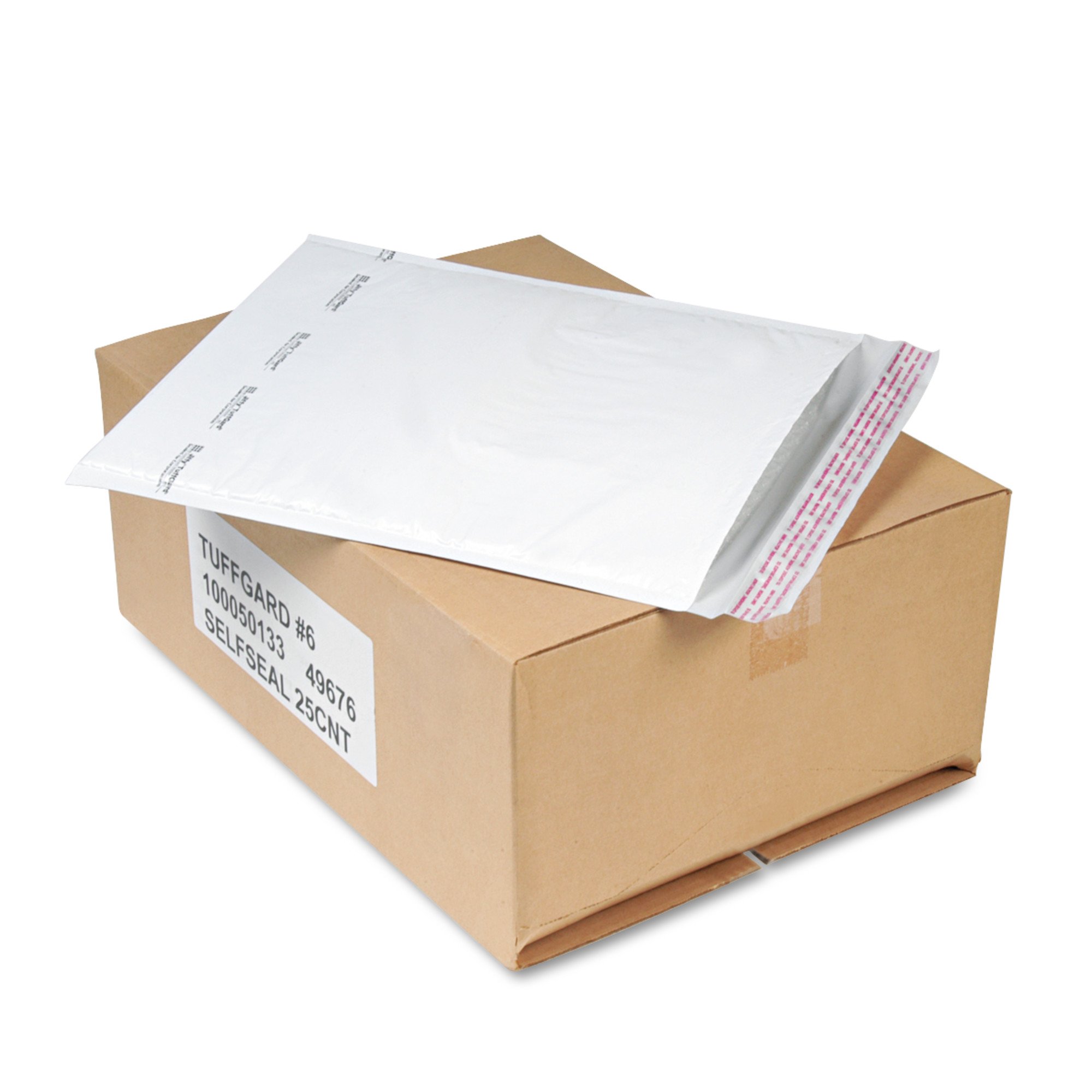 SEALED AIR Envelope;Cushion;12-1/2x19 in;White;PK25