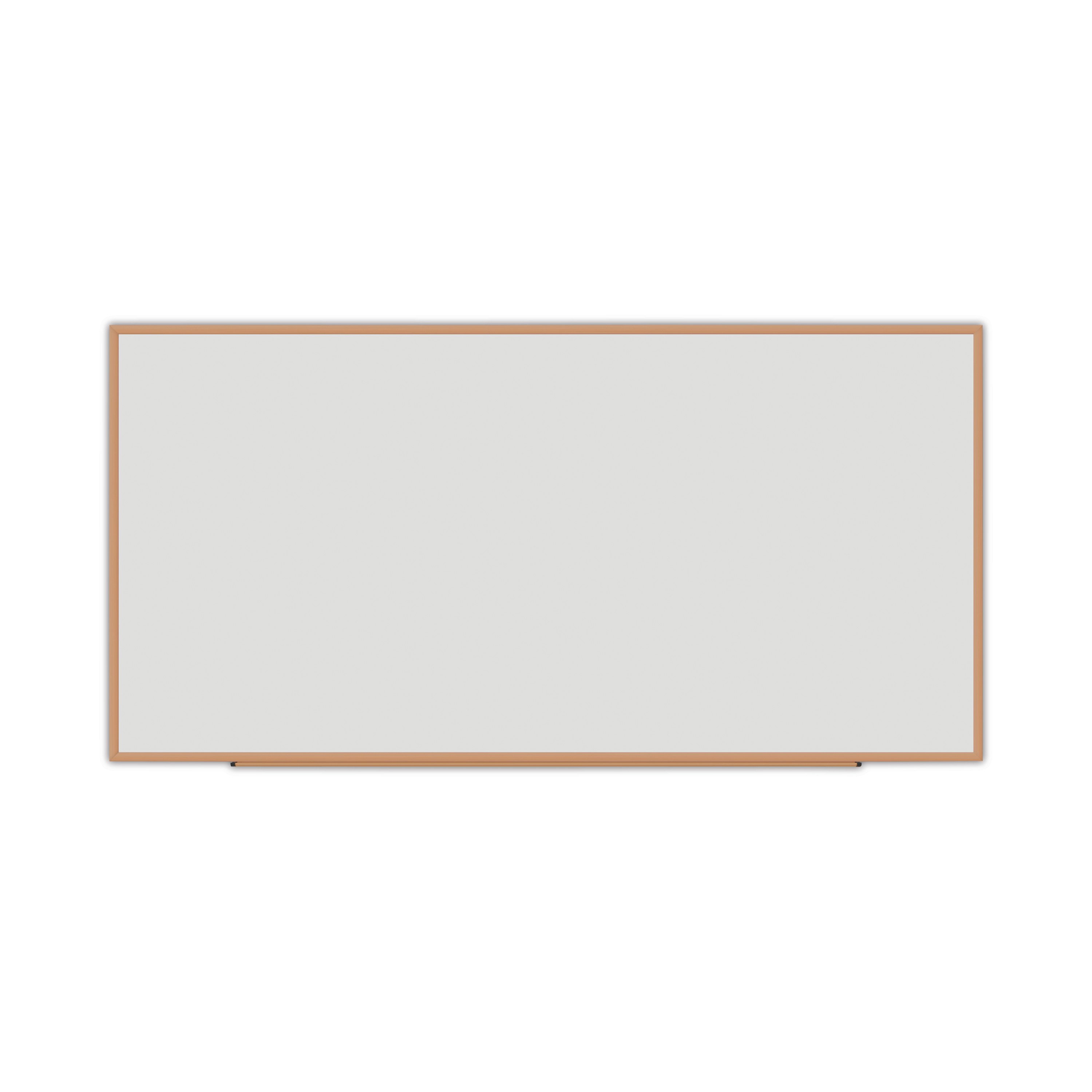 UNIVERSAL ONE Dry-Erase Board,Melamine,96x48,Wht
