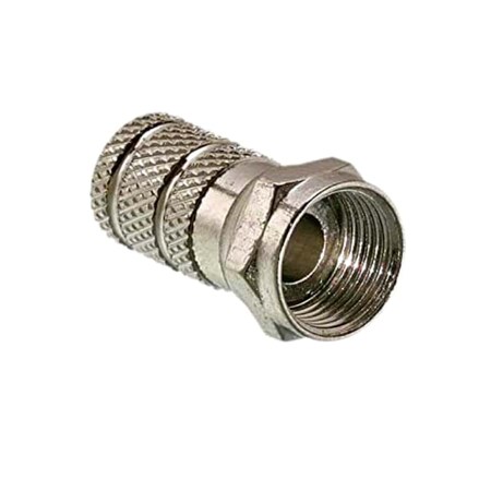 GEM BY TRIPLETT RG6 F Male 1 Pc Twist,On,75 Ohm,PK10