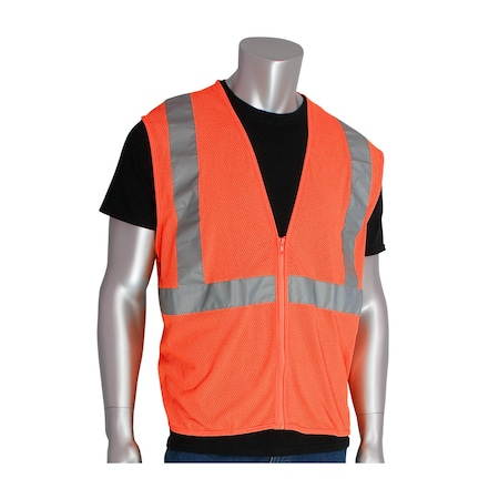 PIP Class 2,Economy Mesh Vest,Orange