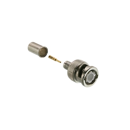 GEM BY TRIPLETT RG58 BNC Male 3 Pc Crimp/Crimp,50,PK10