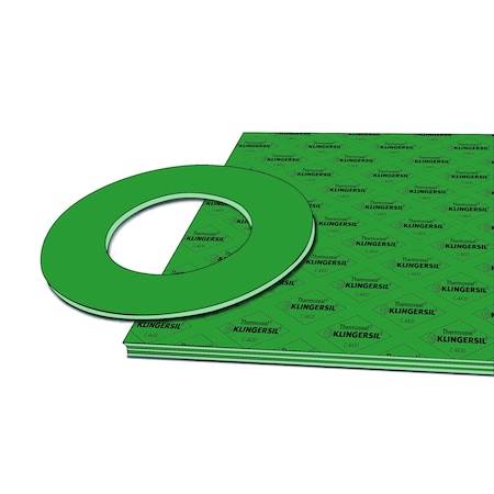 KLINGERSIL Gasket,Full Face,18&,150#,1/8&