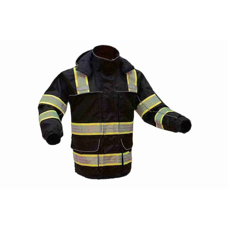 GSS SAFETY ONYX Class 3 Rip stop Rain Coat w/PTFE
