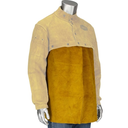 IRONCAT Welding Bib, Split Leather, Size 14