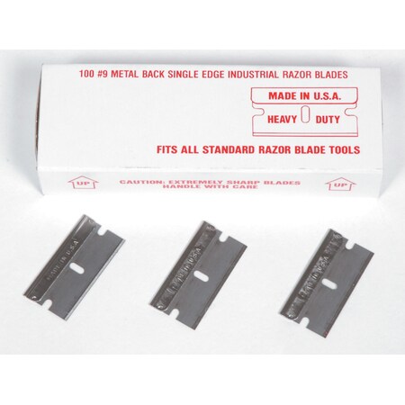 KEYSCO TOOLS Razor Blades,100 Per Box