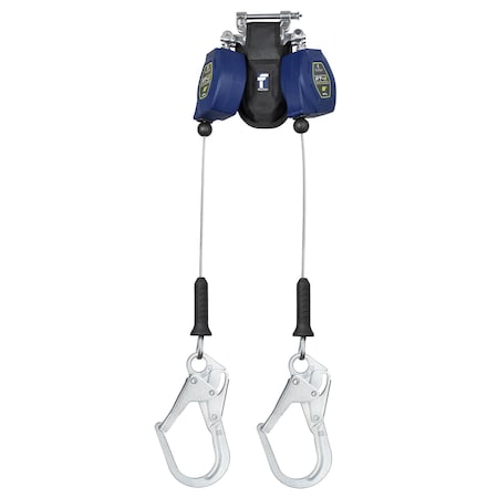 FALLTECH Self Retracting Lifeline,420 lb,8 ft L
