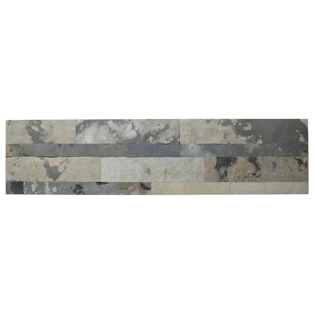 ASPECT Aspect Stone 6X24 Medley Slate Backsplas