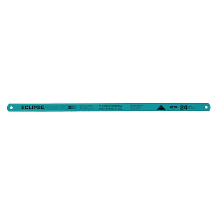 ECLIPSE Bimetal Hacksaw Blade 24 TPI 12X1/2,PK 5