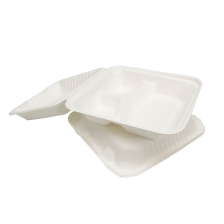 EMPRESS EARTH Compostable Container;1-Comp;8x8";PK200