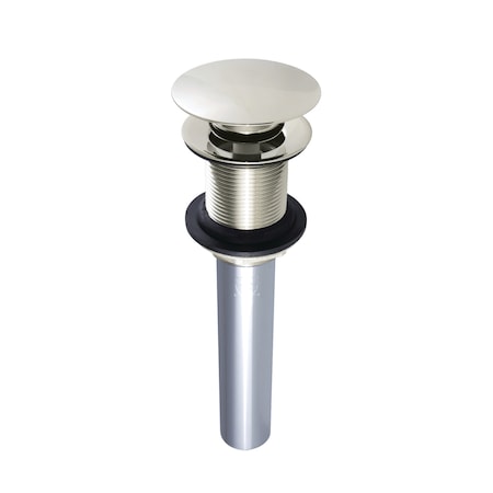 KINGSTON BRASS EV7006 Push Pop-Up Drain without Overflo