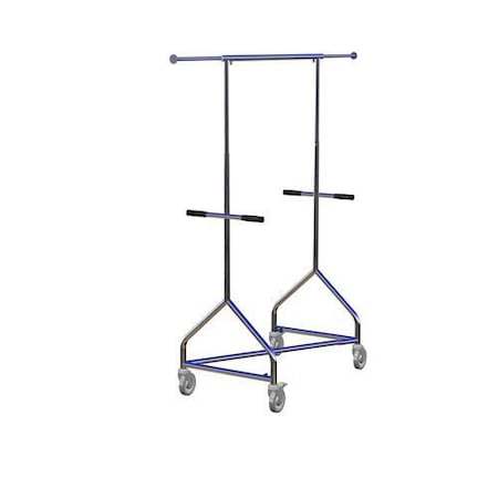IRSG Rlng Rack w/ Mdl Bar/Grid Shlf 24